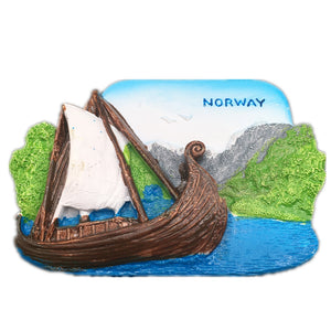 Norway Fridge Magnet 3D Resin