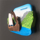 Norway Fridge Magnet 3D Resin