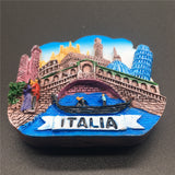 Venice Pisa Rome Italy Fridge Magnet 3D Resin