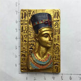 Nefertiti Egypt Fridge Magnet 3D Resin