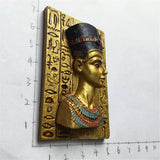 Nefertiti Egypt Fridge Magnet 3D Resin