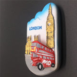 London Red Bus England UK Fridge Magnet 3D Resin