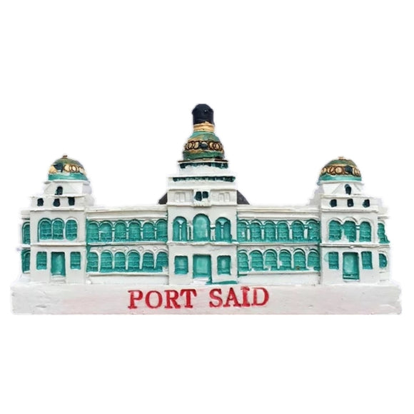 Port Said Egypt Fridge Magnet 3D Resin