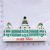 Port Said Egypt Fridge Magnet 3D Resin