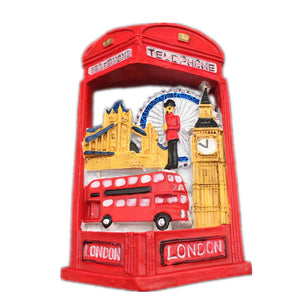 London England UK Fridge Magnet 3D Resin