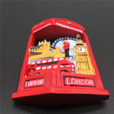 London England UK Fridge Magnet 3D Resin