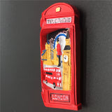 London England UK Fridge Magnet 3D Resin