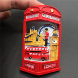 London England UK Fridge Magnet 3D Resin