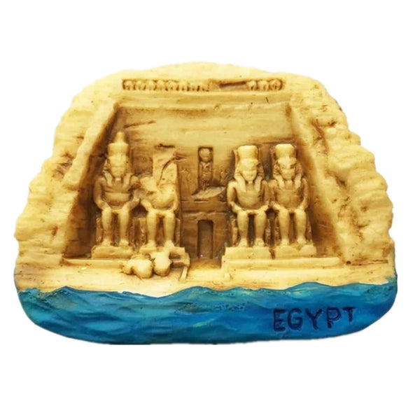 Abu Simbel Temple Egypt Fridge Magnet 3D Resin