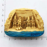 Abu Simbel Temple Egypt Fridge Magnet 3D Resin