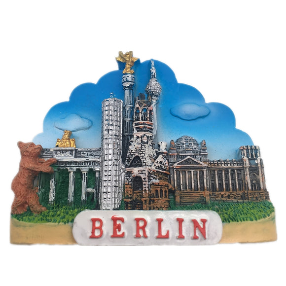 Berlin Germany Fridge Magnet 3D Resin