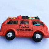 Taxi South Africa Fridge Magnet 3D Resin