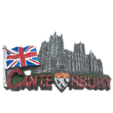 Canterbury England UK Fridge Magnet 3D Resin