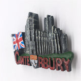 Canterbury England UK Fridge Magnet 3D Resin