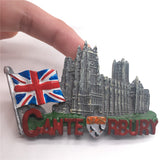 Canterbury England UK Fridge Magnet 3D Resin