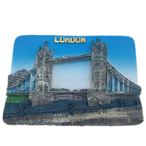 London Tower Bridge England UK Fridge Magnet 3D Resin