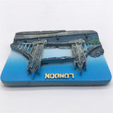 London Tower Bridge England UK Fridge Magnet 3D Resin