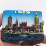 London England UK Fridge Magnet 3D Resin