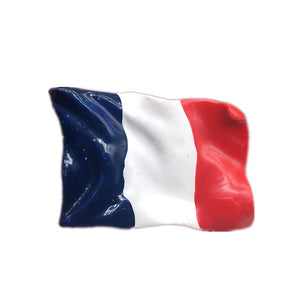 Flag France Fridge Magnet 3D Resin