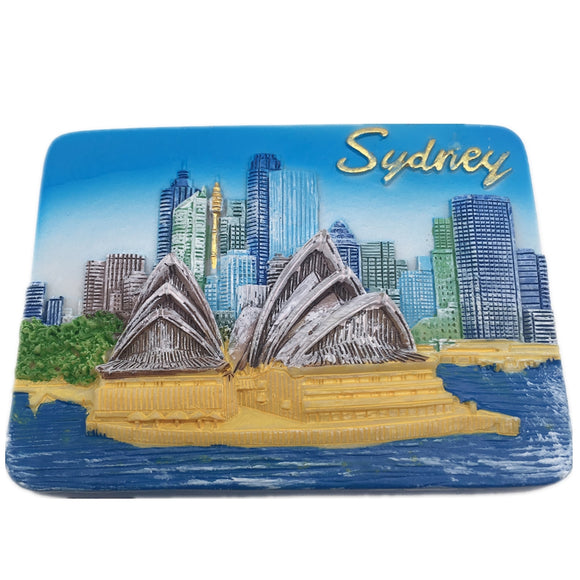 Sydney Australia Fridge Magnet 3D Resin