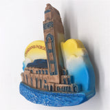 Casablanca Morocco Fridge Magnet 3D Resin