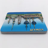 Kuwait Fridge Magnet 3D Resin