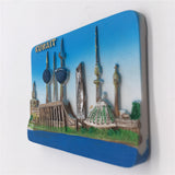 Kuwait Fridge Magnet 3D Resin