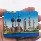 Kuwait Fridge Magnet 3D Resin