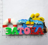 Zambia Fridge Magnet 3D Resin