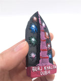 Burj Khalifa Tower Dubai UAE Fridge Magnet 3D Resin