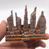 Dubai UAE Fridge Magnet 3D Resin