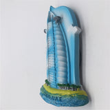 Burj Al Arab Dubai UAE Fridge Magnet 3D Resin