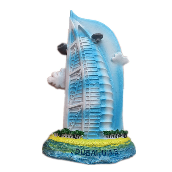 Burj Al Arab Dubai UAE Fridge Magnet 3D Resin