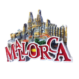 Mallorca Spain Fridge Magnet 3D Resin