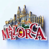 Mallorca Spain Fridge Magnet 3D Resin