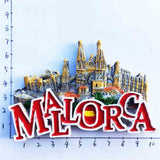 Mallorca Spain Fridge Magnet 3D Resin