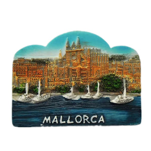 Mallorca Cathedral Spain Fridge Magnet 3D Resin