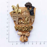 Madrid Spain Fridge Magnet 3D Resin