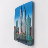 Kuala Lumpur Towers Malaysia Fridge Magnet 3D Resin