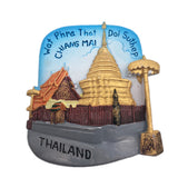 Chiang Mai Thailand Fridge Magnet 3D Resin