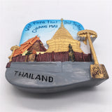 Chiang Mai Thailand Fridge Magnet 3D Resin