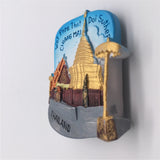 Chiang Mai Thailand Fridge Magnet 3D Resin