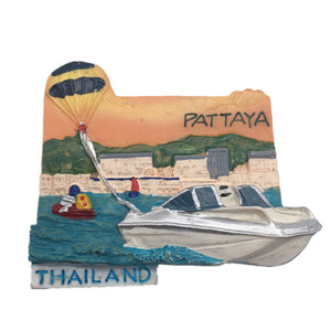 Pattaya Thailand Fridge Magnet 3D Resin