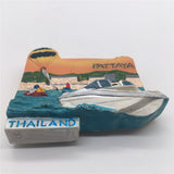 Pattaya Thailand Fridge Magnet 3D Resin