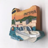 Pattaya Thailand Fridge Magnet 3D Resin