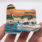 Pattaya Thailand Fridge Magnet 3D Resin