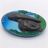 Elephant Bangkok Thailand Fridge Magnet 3D Resin