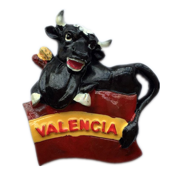 Valencia Bullfight Spain Fridge Magnet 3D Resin