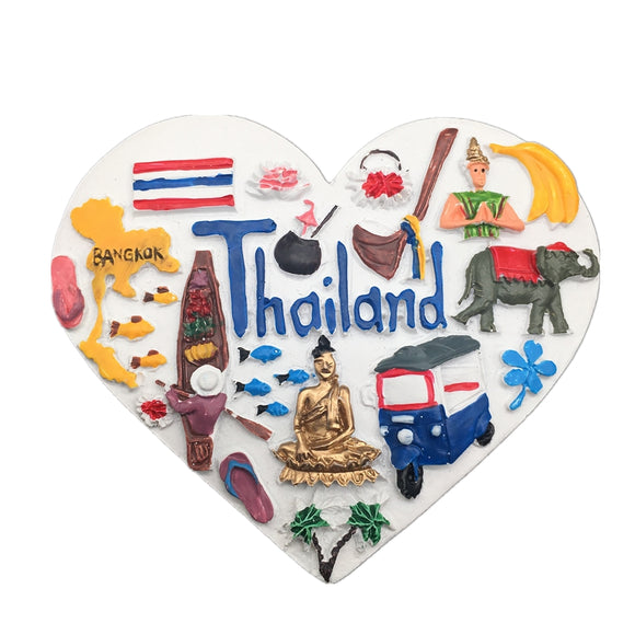 Thailand Fridge Magnet 3D Resin