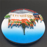 Bangkok Thailand Fridge Magnet 3D Resin